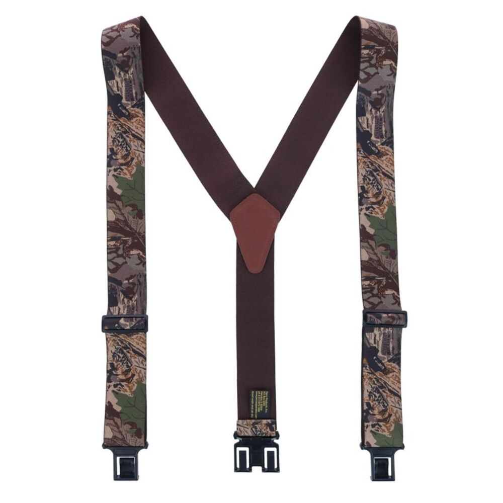Perry Suspenders Men's Elastic Hook End Camo Suspenders (Tall Available)